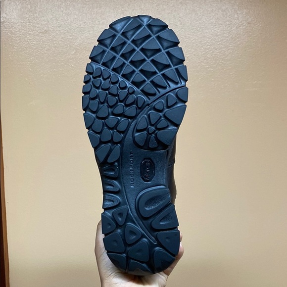 Rockport Vibram Black Tactical Genuine Leather Combat Boots - Picture 8 of 17